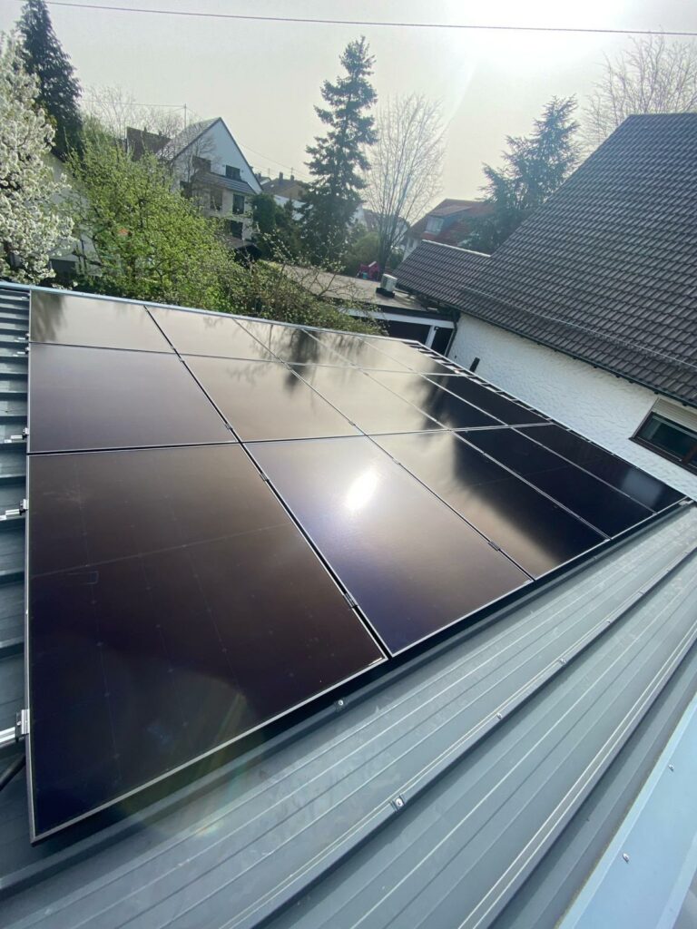 Photovoltaik Module Dachfläche
