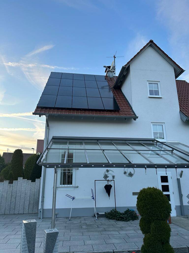 Einfamilienhaus mit Photovoltaikanlage