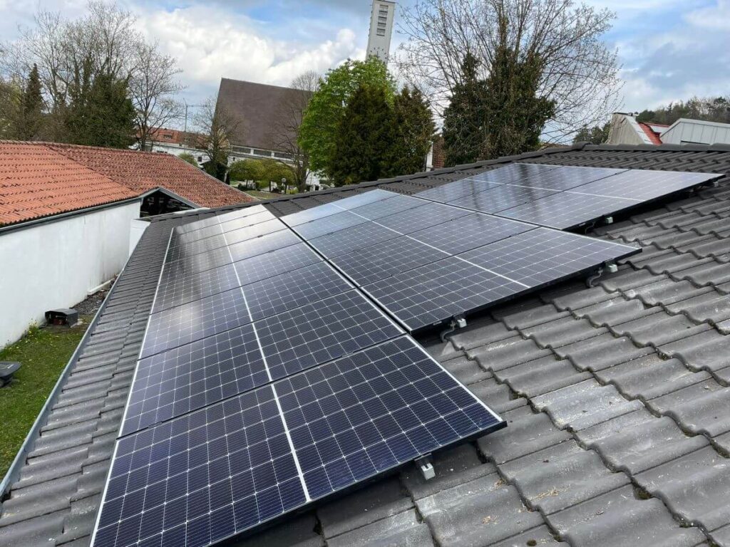 Dachmodule einer Photovoltaikanlage